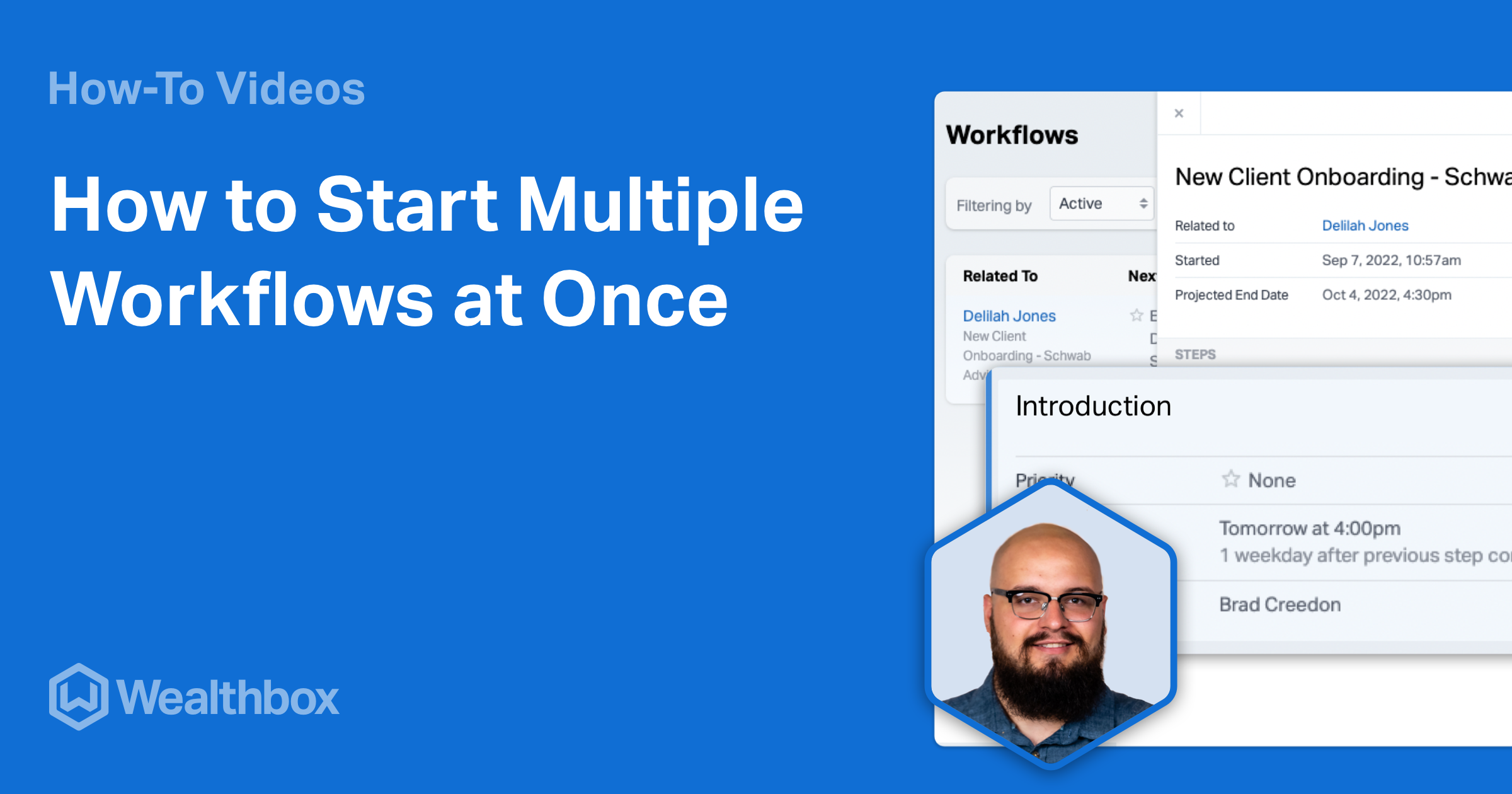 How To Start Multiple Workflows At Once Wealthbox Crm