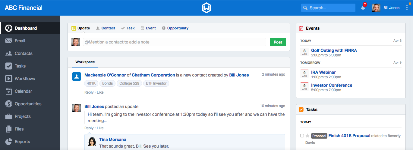 Wealthbox CRM | CRM For Financial Advisors