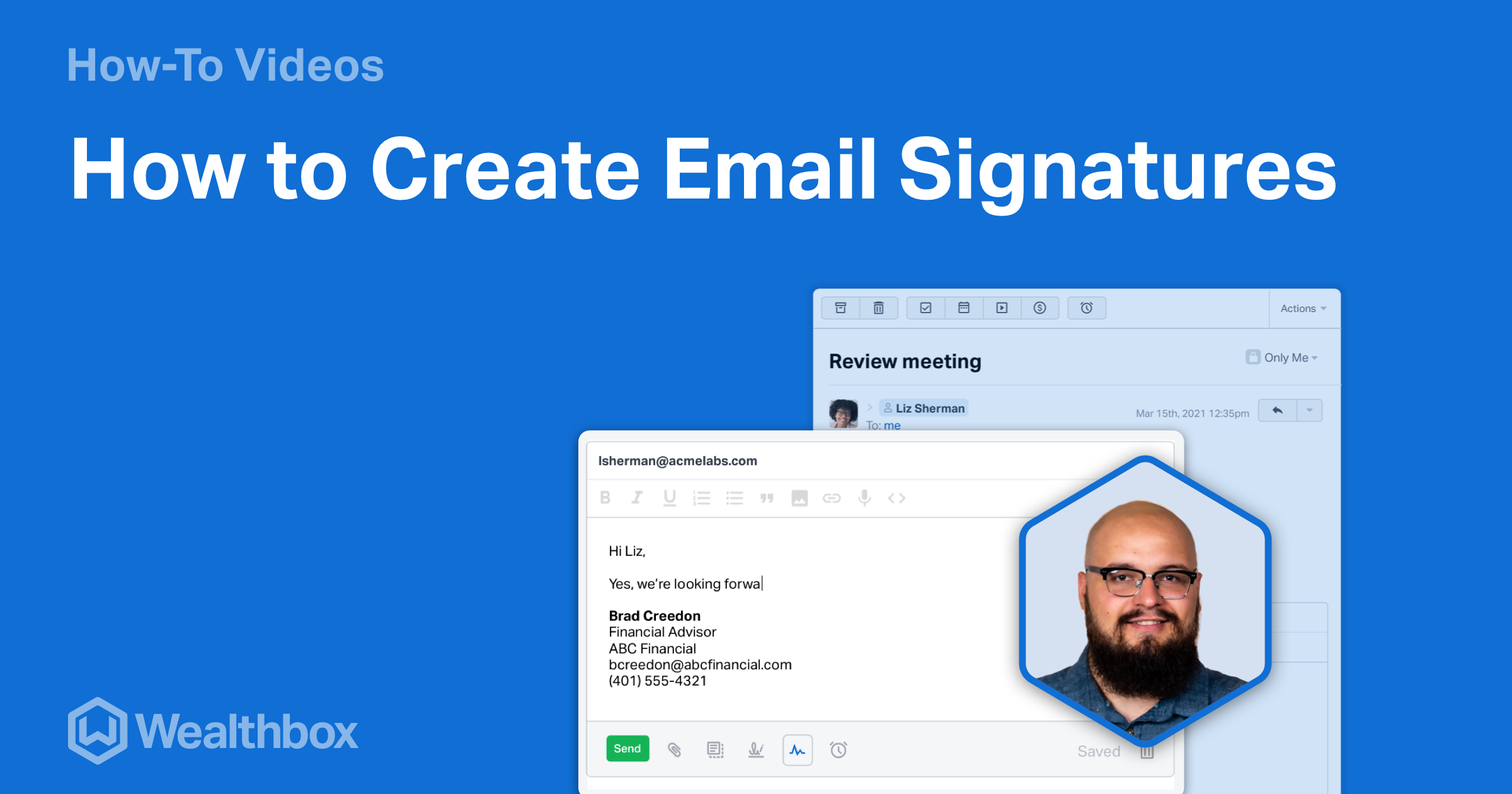 How to Create Email Signatures | Wealthbox CRM