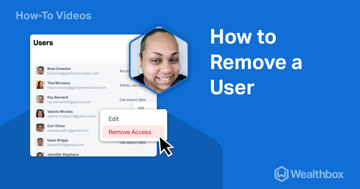 How to Remove a User | Wealthbox CRM