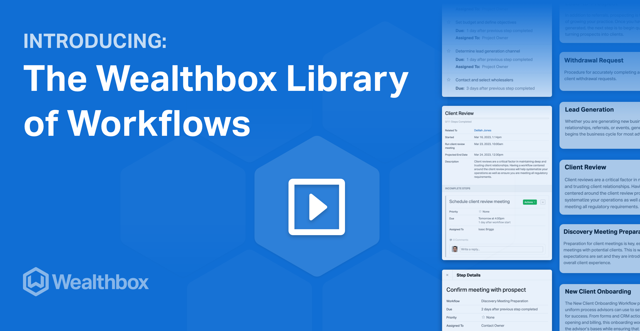 Introducing The Wealthbox Library Of Workflows | Wealthbox CRM