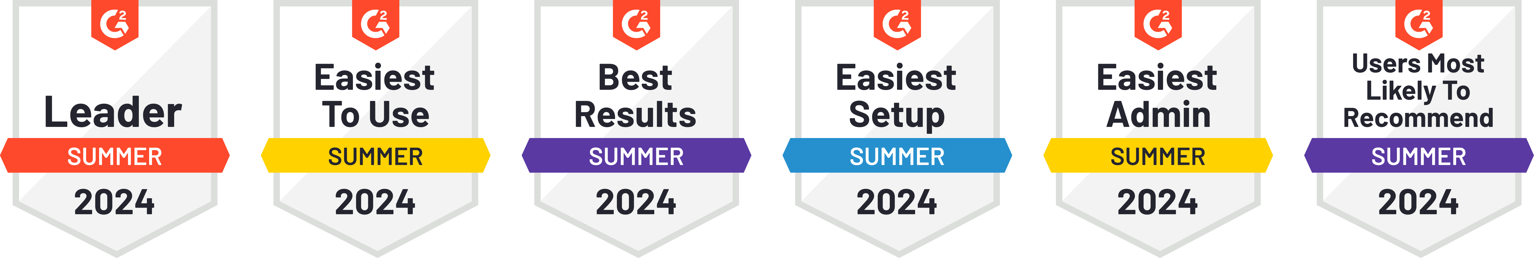 G2 Awards won by Wealthbox for Summer 2024.