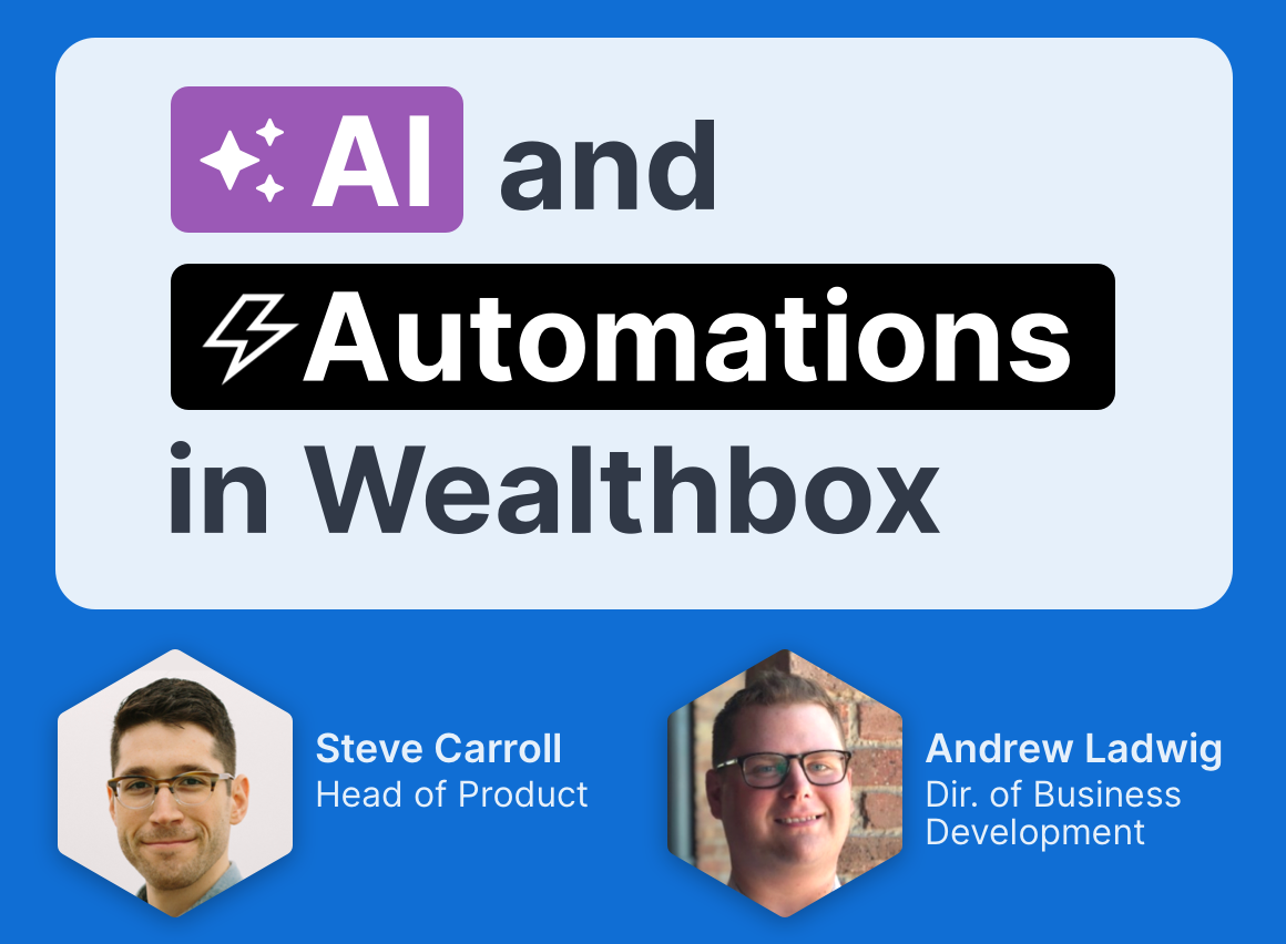 AI and Automations in Wealthbox